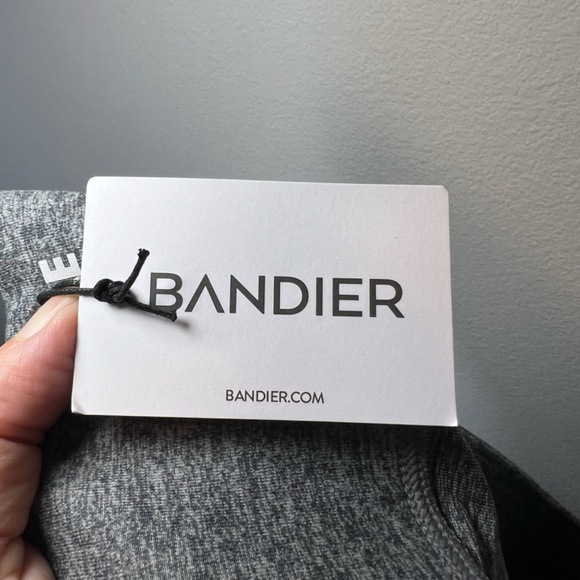 Bandier We Over Me Women's Inversion Leggings Gray Colorblock Stretch NEW Medium - Picture 11 of 12